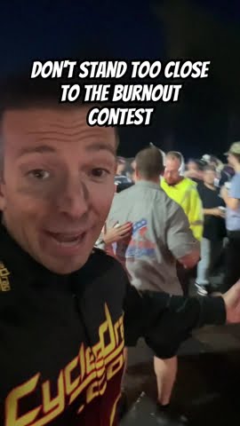 Don't Stand Too Close to the Burnout Contest!