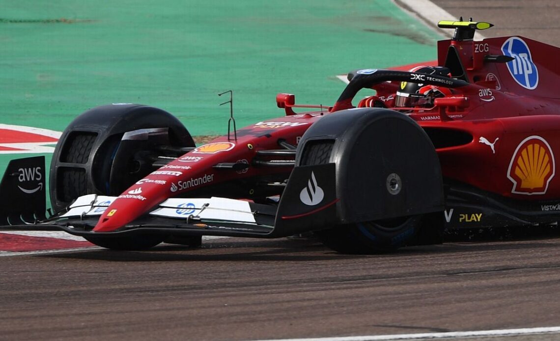 Ferrari completes tyre spray guard tests for wet conditions