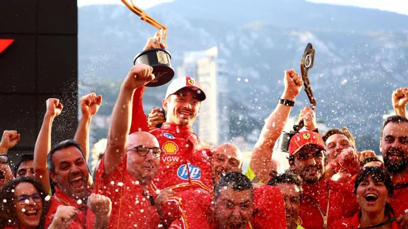 Ferrari's Charles Leclerc: I had tears in my eyes on final laps in Monaco