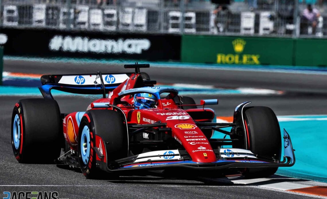 Charles Leclerc, Ferrari, Miami International Autodrome, 2024
