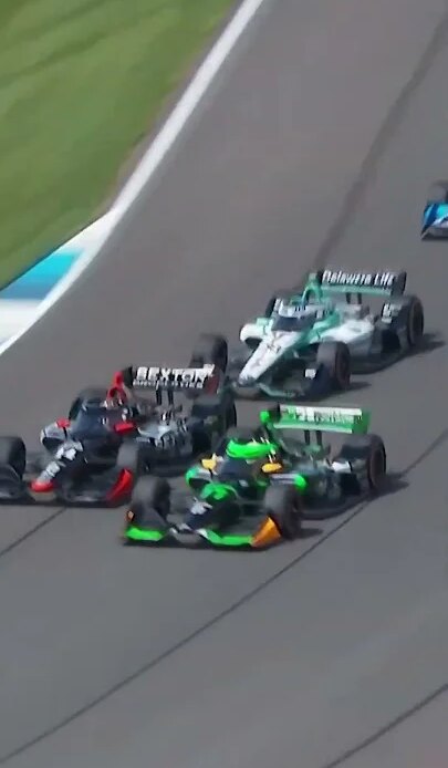 Ferrucci vs. Grosjean at Indy Road Course 😳