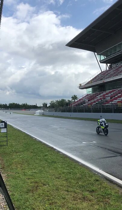 Free practice session ongoing! 🏍️