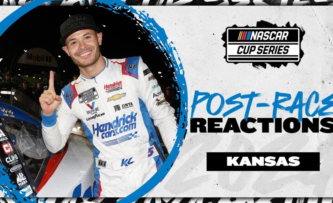 Full Kyle Larson Press Pass | NASCAR at Kansas Speedway