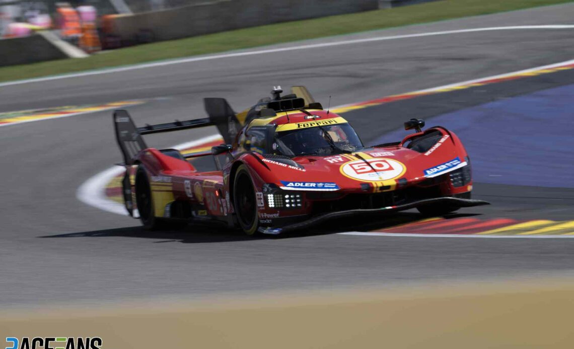 Fuoco secures back-to-back WEC poles for Ferrari at Spa · RaceFans