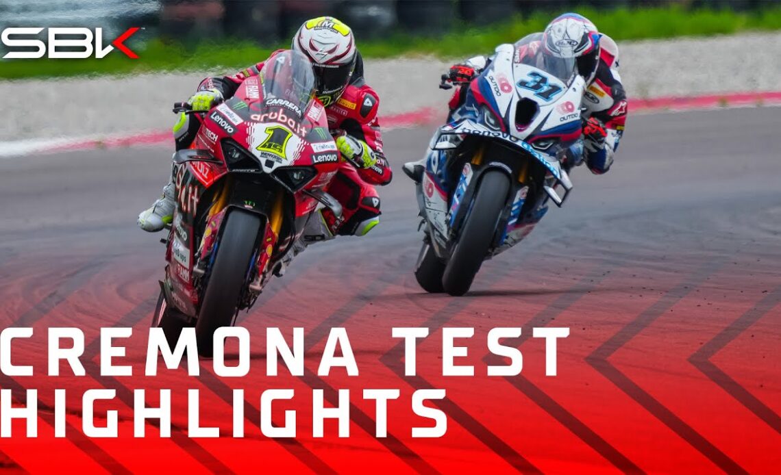 HIGHLIGHTS from the first-ever test at Cremona 🛠️ | 2024 Cremona #WorldSBK Test