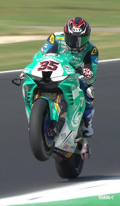 Hafizh Syahrin's #WheelieWednesday at Misano 2023 🚀 | #WorldSBK