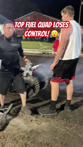 He Lost Control of this Top Fuel ATV!