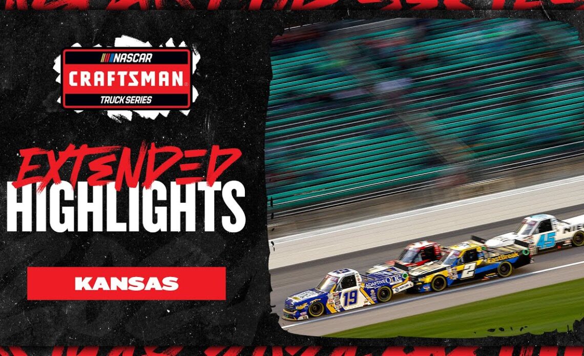 Heart of America 200 from Kansas Speedway | Official NASCAR Extended Highlights