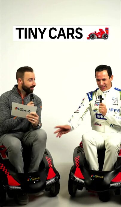 Helio Castroneves reveals secret talent 👀