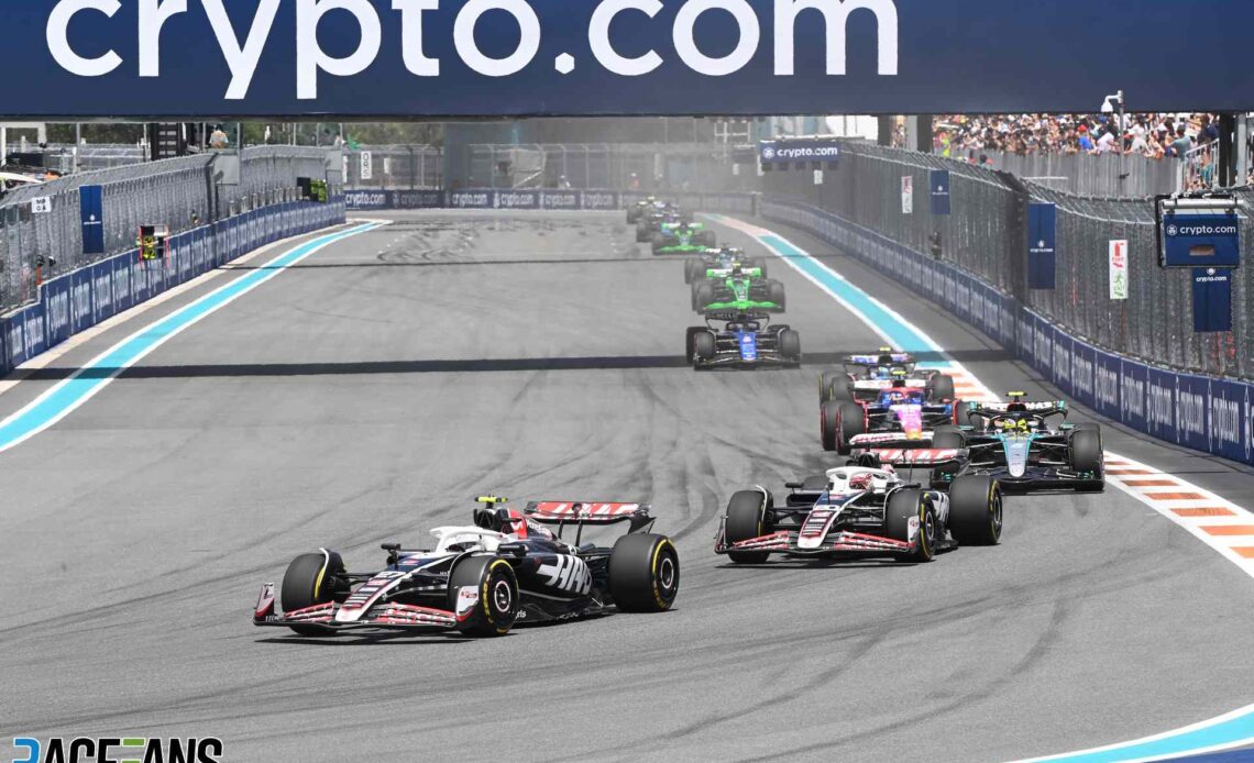 Nico Hulkenberg, Haas, Miami International Autodrome, 2024