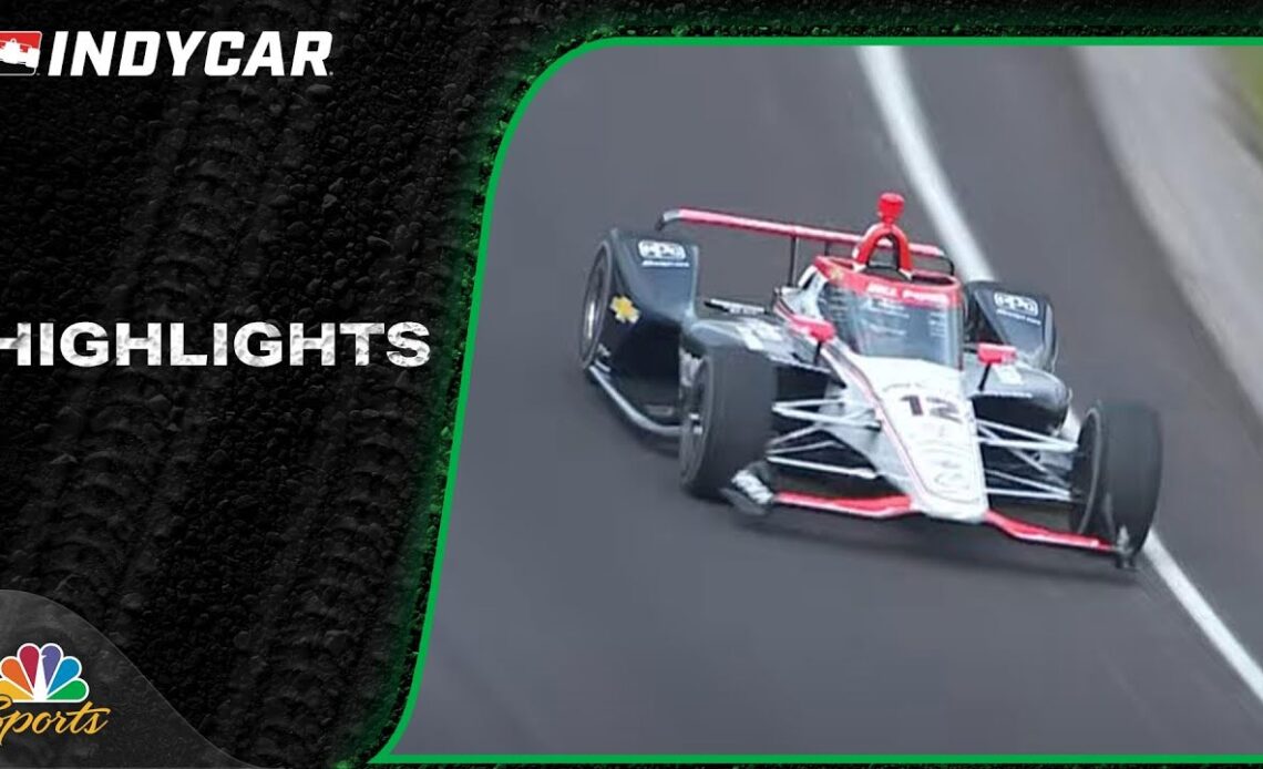 IndyCar HIGHLIGHTS: 108th Indy 500 - Practice 5 | Motorsports on NBC