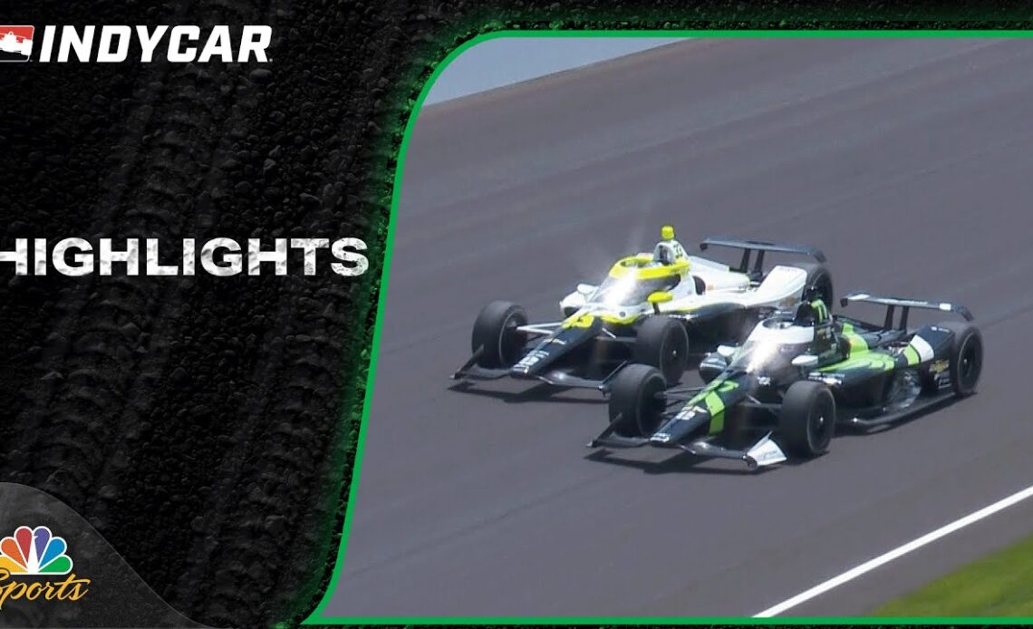 IndyCar Series HIGHLIGHTS: 108th Indy 500 - Practice 7 | Motorsports on NBC