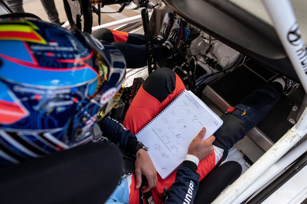 Hyundai's rally crew treated their Nurburgring pacenotes as they would for any rally stage