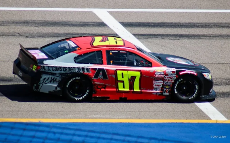 2023 ARCA Kansas I Jason Kitzmiller, No. 97 CR7 Motorsports Chevrolet (Credit: Josh Calloni/Frontstretch)