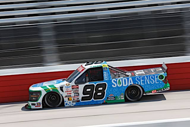 Nascar Craftsman Truck Series #98: Ty Majeski, ThorSport Racing, Soda Sense/Curb Records Ford F-150. at Darlington Raceway NKP