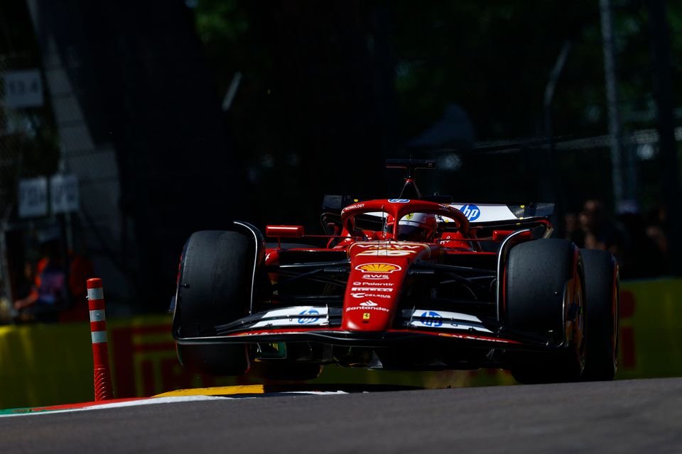 Leclerc leads opening practice, Verstappen struggles