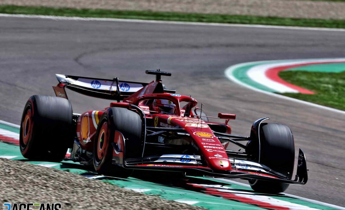 Charles Leclerc, Ferrari, Imola, 2024