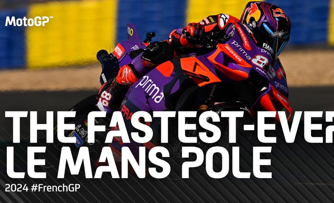 Martinator flies in Le Mans to take a record-breaking pole! 🚀 | 2024 #FrenchGP