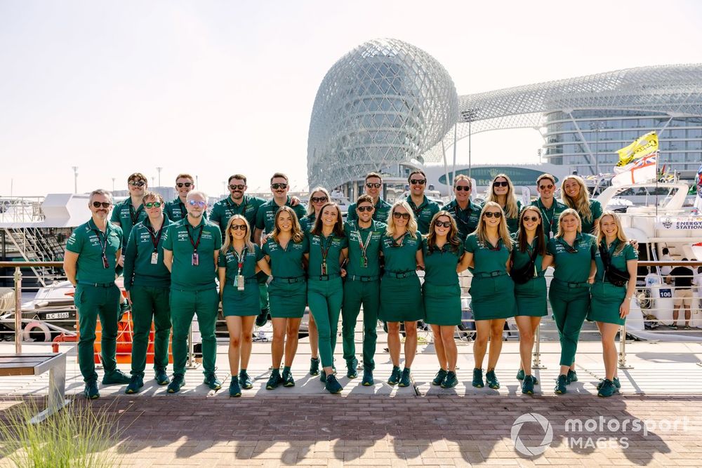 Aston Martin team photo