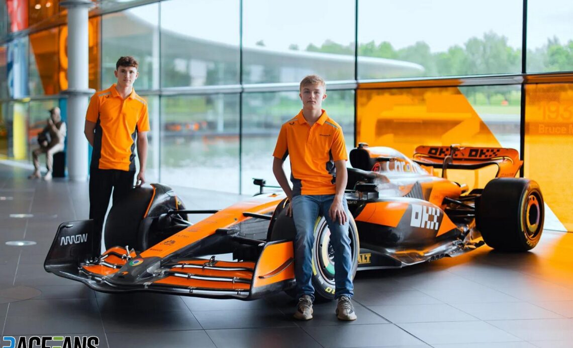 Martinius Stenshorne, Alex Dunne, McLaren, 2024