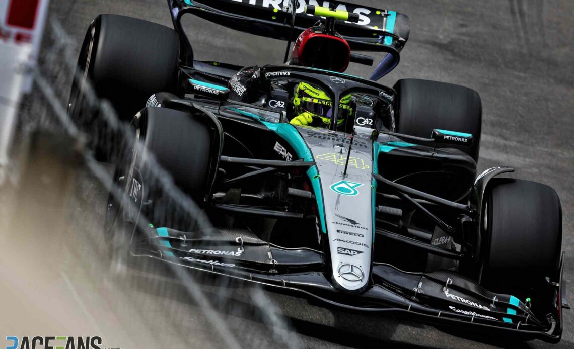 Lewis Hamilton, Mercedes, Monaco, 2024