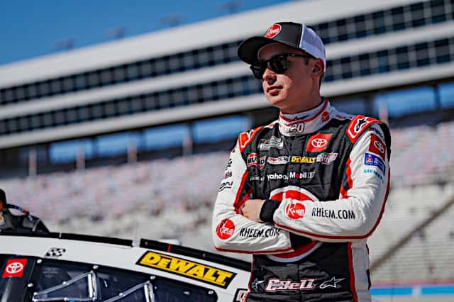 #20: Christopher Bell, Joe Gibbs Racing, Rheem Toyota Camry