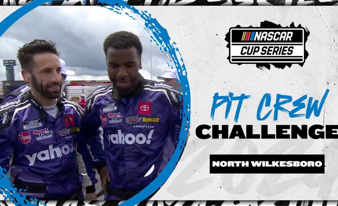 No. 20 team wins All-Star Pit Crew Challenge