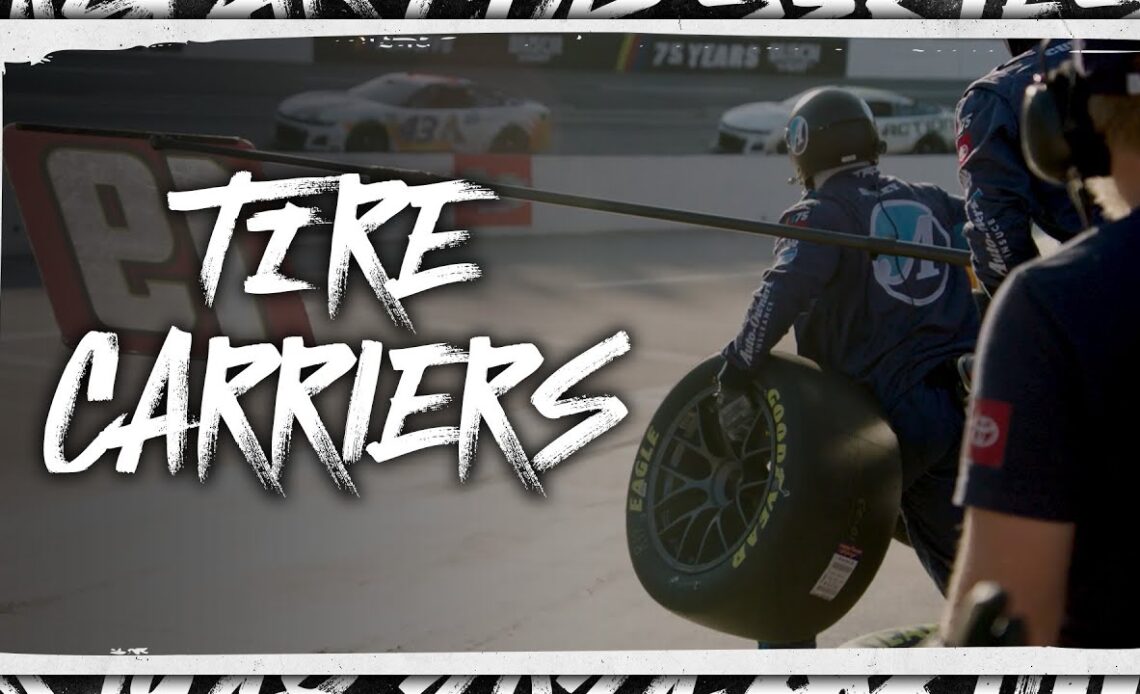 Pit crew explained: Tire carriers