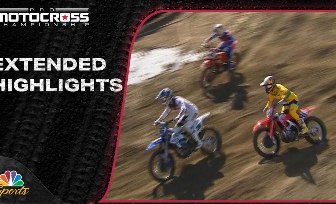 Pro Motocross 2024 EXTENDED HIGHLIGHTS: Round 1, Fox Raceway National | 5/25/24 | Motorsports on NBC