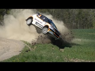 Rally Nyköping 2024 - Crashes & Action