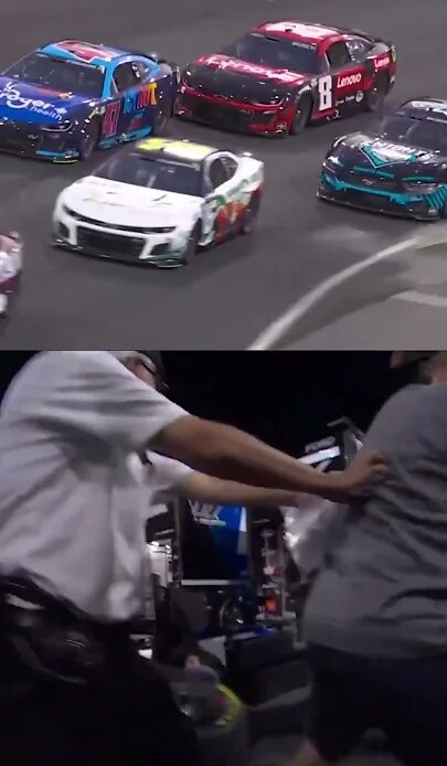 Ricky Stenhouse Jr. PUNCHES Kyle Busch 😳