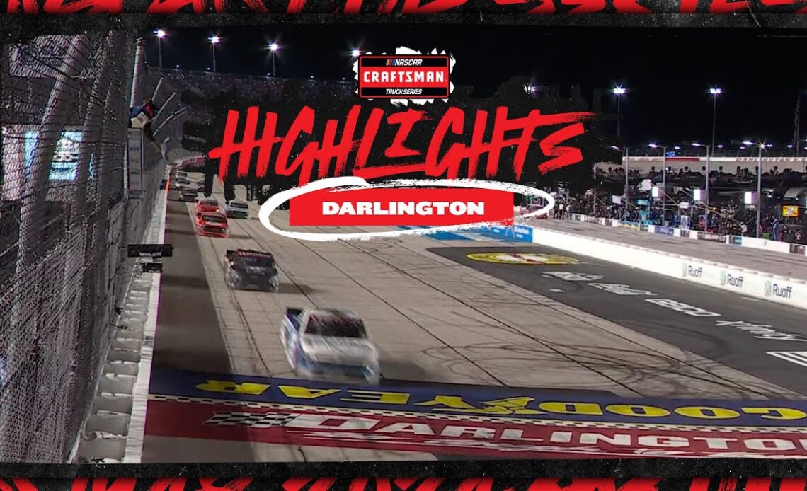 Ross Chastain takes control in OT to win Truck race at Darlington
