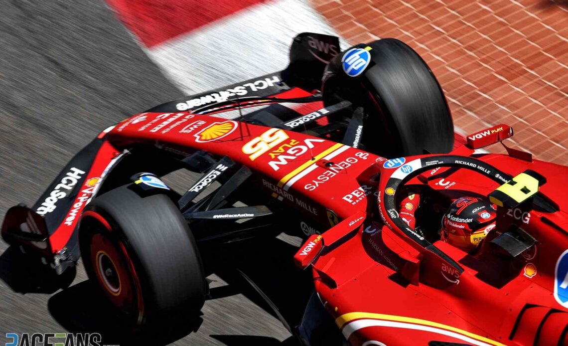 Carlos Sainz Jnr, Ferrari, Monaco, 2024