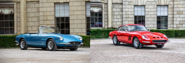1963 Ferrari 250 GT:L Berlinetta Lusso by Fantuzzi - 1967 Ferrari 330 GTS by Pininfarina