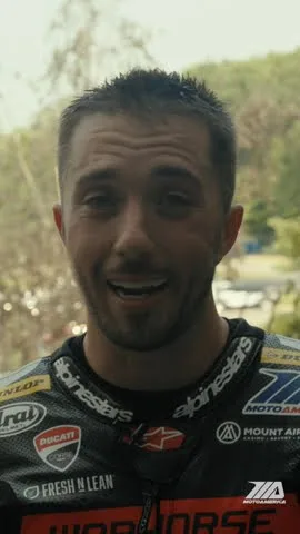 Superbike Josh Herrin talks about his race win at Road America #Ducati #racing #motorcycle