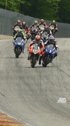 Superbike riders Danilo Petrucci and Jake Gagne make contact at Road America  #Racing #motorcycles