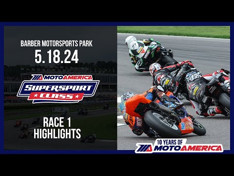 Supersport Race 1 at Alabama 2024 - HIGHLIGHTS | MotoAmerica
