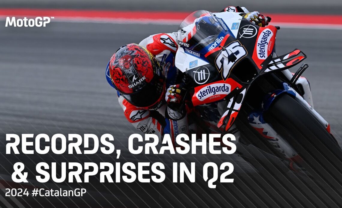 The SUPER FAST last 5 minutes of MotoGP™ Q2 💨 | 2024 #CatalanGP