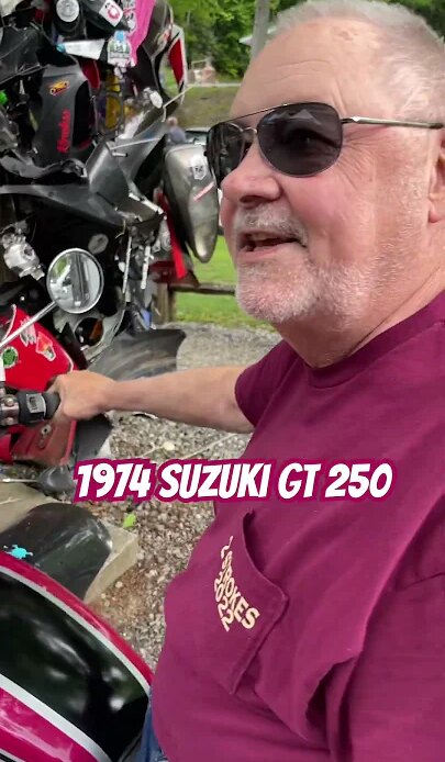 This Motorcycle is Too Much Fun! 1974 Suzuki GT 250