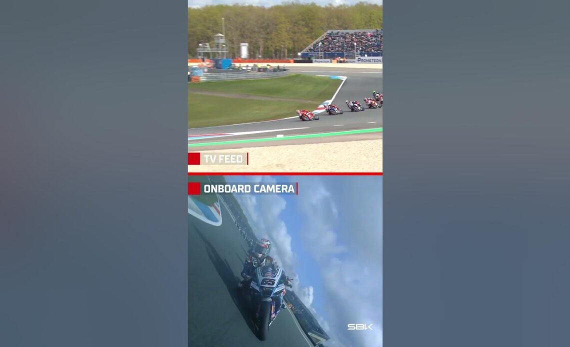 Tissot Superpole Race start comparison 😎 | 2024 #DutchWorldSBK 🇳🇱