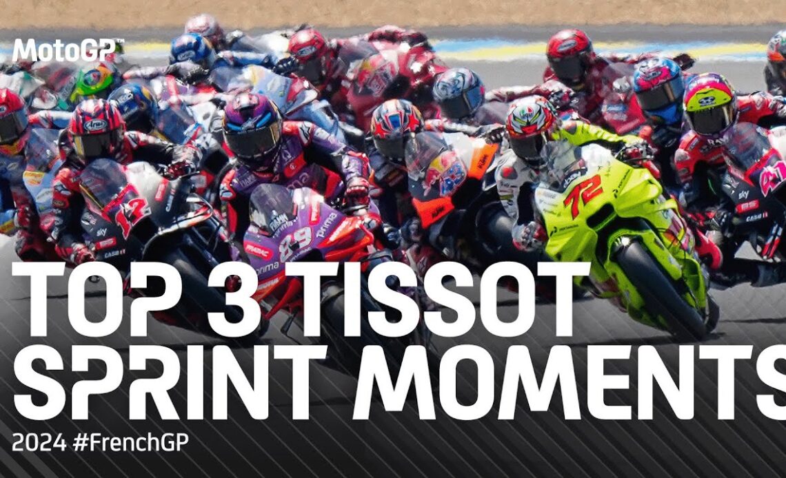 Top 3 Tissot Sprint Moments 🦾 | 2024 #FrenchGP