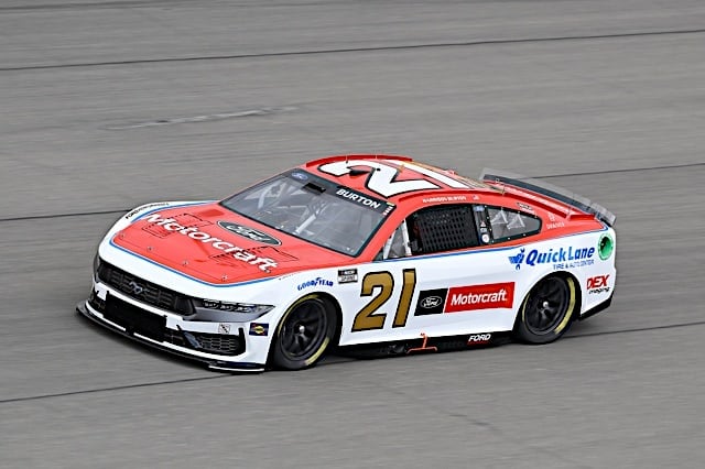 Nascar Cup Series #21: Harrison Burton, Wood Brothers Racing, Motorcraft/Quick Lane Ford Mustang at Las Vegas, NKP