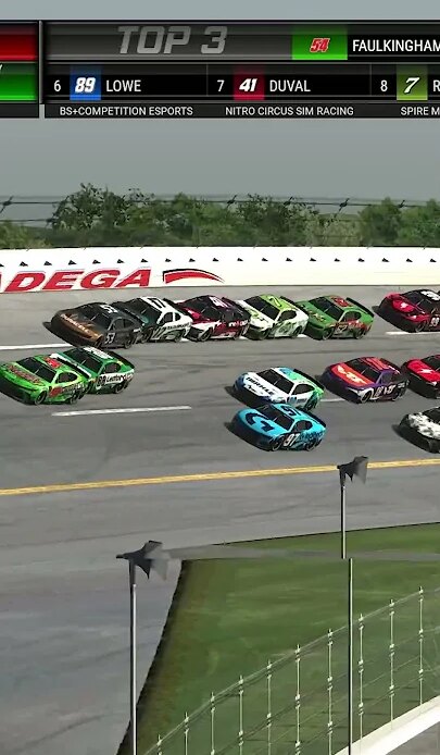 What you missed from iRacing at Talladega #enascar