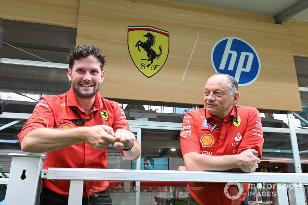 Frederic Vasseur, Team Principal and General Manager, Scuderia Ferrari