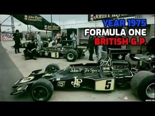 Year 1975- Great sights and sound of the British Grand Prix at Silverstone