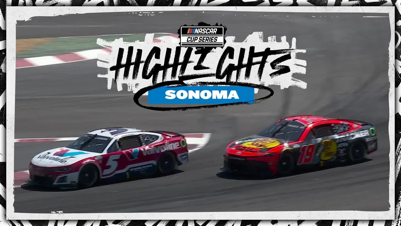 Kyle Larson makes way of Truex and Buescher to triumph at Sonoma | NASCAR