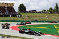 George Russell, Mercedes, Circuit de Catalunya, 2024