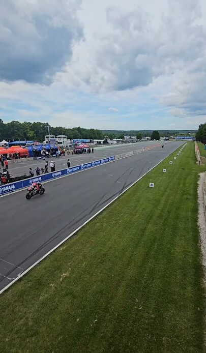 1st lap in Superbike race 2 at Road America #motorcycle