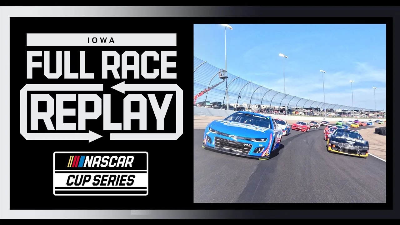 2024 Iowa Corn 350 from Iowa Speedway | NASCAR Cup Series Full Race Replay