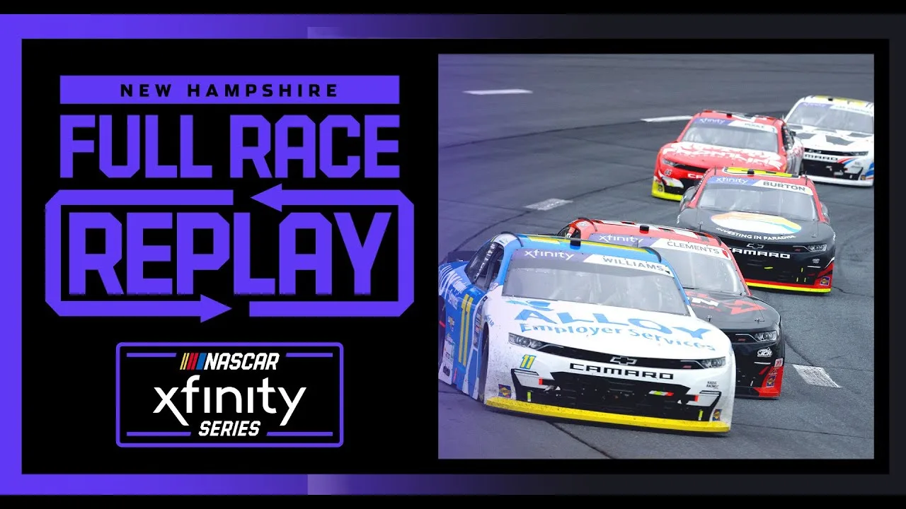 2024 NASCAR Xfinity Series Sci Aps 200 from New Hampshire Motor Speedway | NXS Full Race Replay